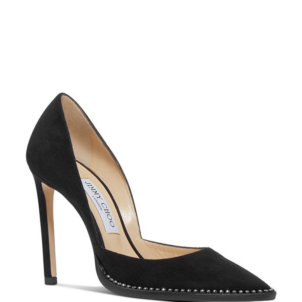 NWOT Jimmy Choo Babette 100 Crystal-Embellished Pumps